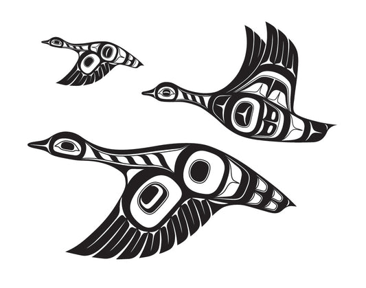 "Geese Flying South" Limited Edition Print